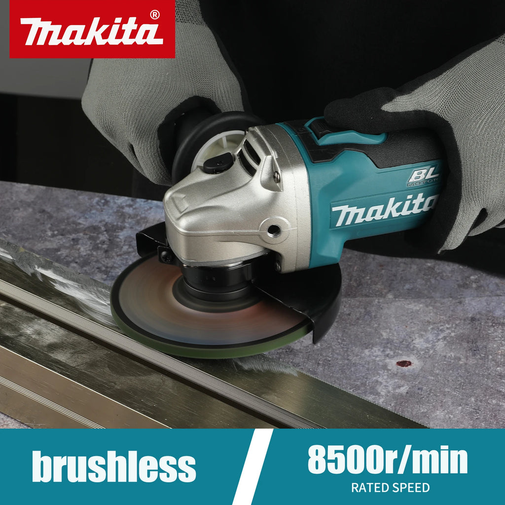 Makita DGA406 Brushless Angle Grinder – 100mm / 125mm