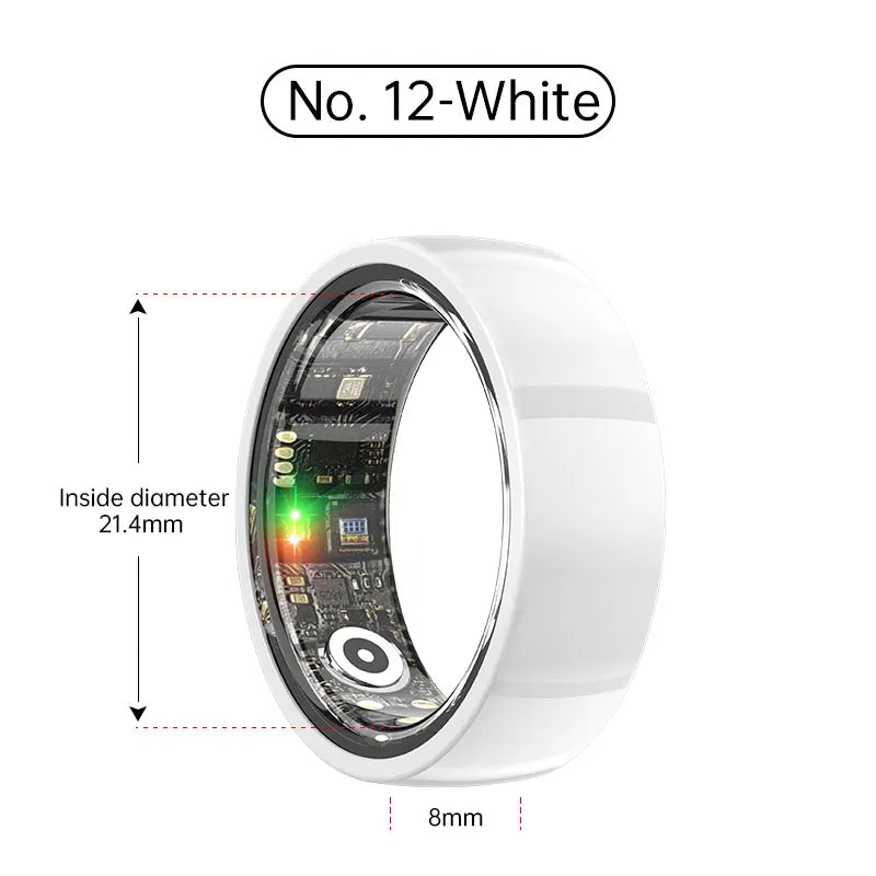 Smarthealth R1000 Smart Ring – Fitness Tracker, Waterproof & Swimming Ready
