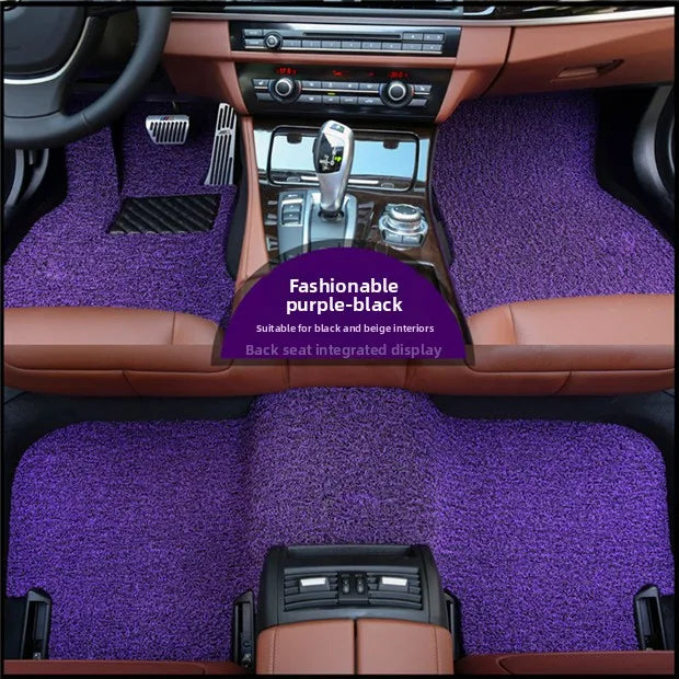 Thickened Single Piece Car Floor Mat for Driver  Universal Carpet for Front And Rear Seats Compatible with Various Car Mo...