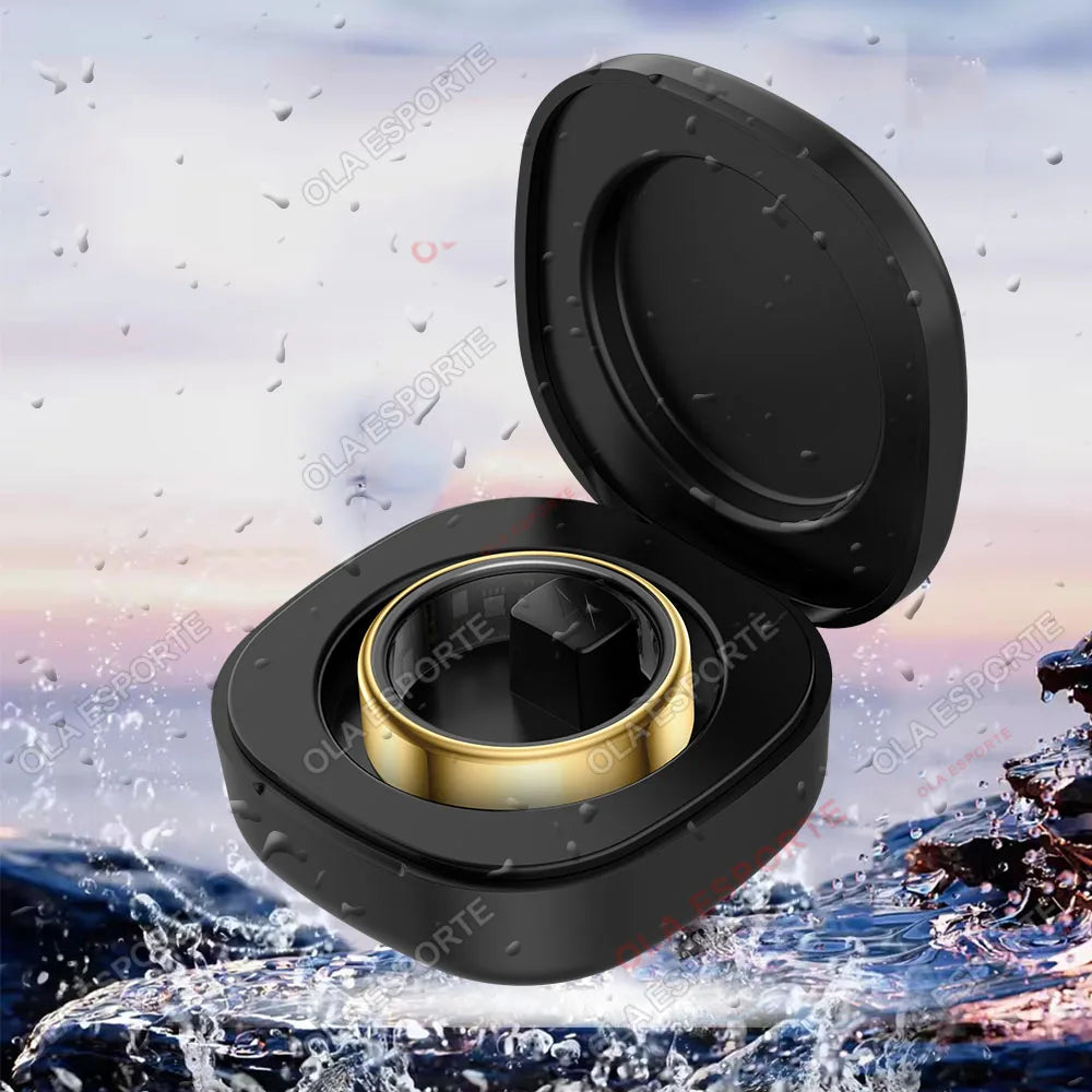 Smart Ring – Heart Rate, Blood Oxygen, Sleep & Calorie Tracker | IP68 Waterproof