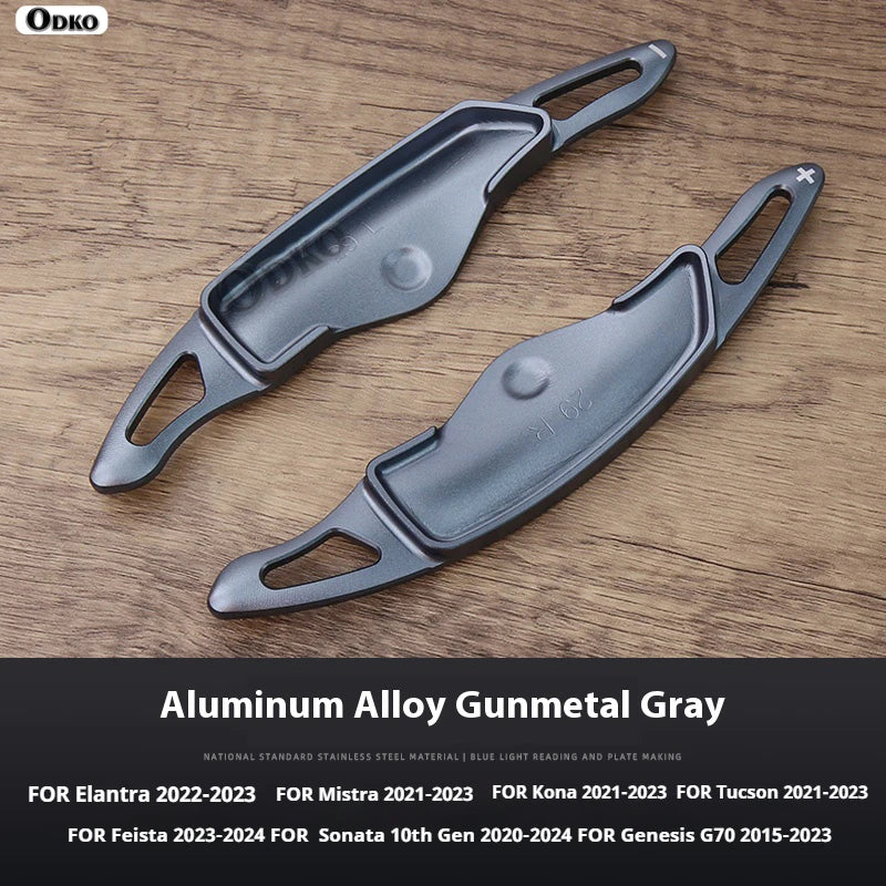 For Hyundai Lafesta 2023-2024 model Car Accessories  Aluminum Alloy Car Steering Wheel Gear Shifters Paddle Shift Extension