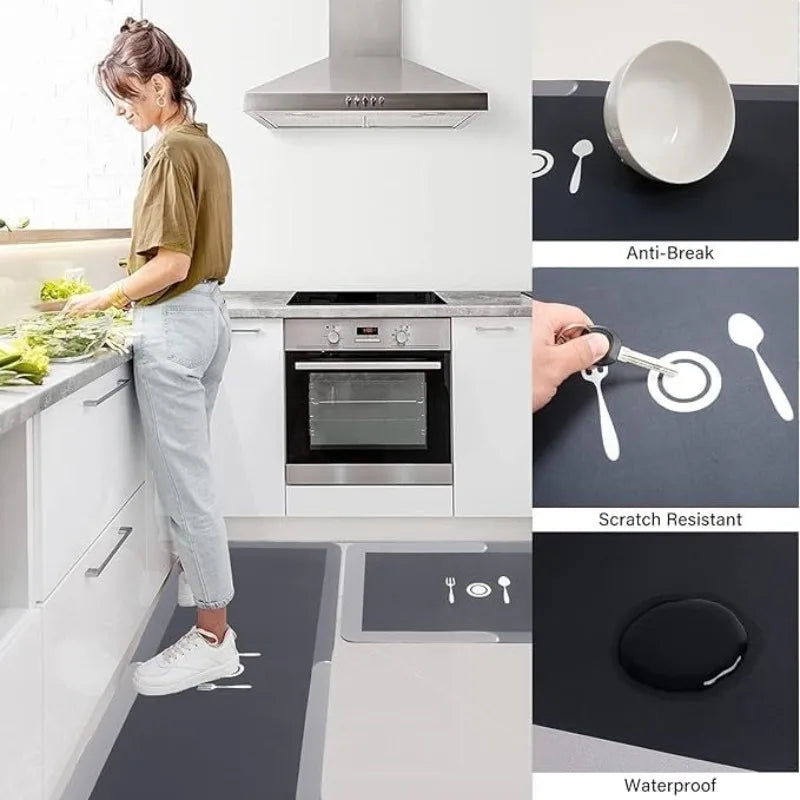 Modern Minimalist Diatomaceous Bathroom Mat Super Absorbent Non Slip Bathroom Floor Mat For Home Entrance Quick Dry Door Mat
