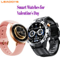 Couples Smart Watch – Matching Pair, Waterproof, Health Monitoring & Notifications