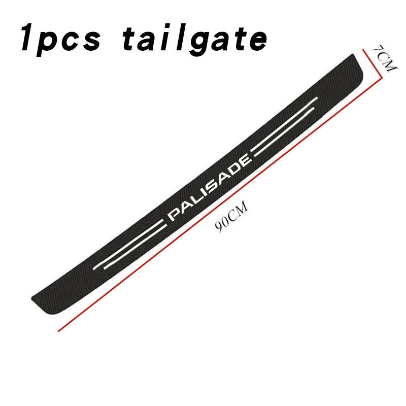 Hyundai Palisade Car Door Sill Stickers – Creta, ix25, Tucson, Stereo, Santa, Knoa, Solaris, ix35, i30