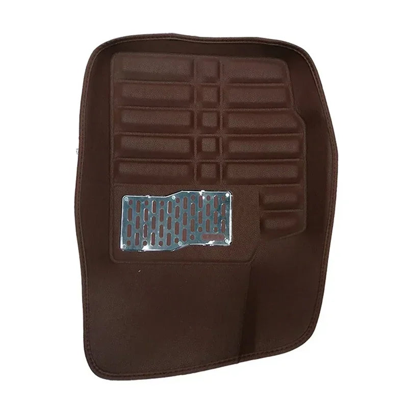 5pcs Universal Car Auto Floor Mats FloorLiner Front&Rear Carpet All Weather Mat