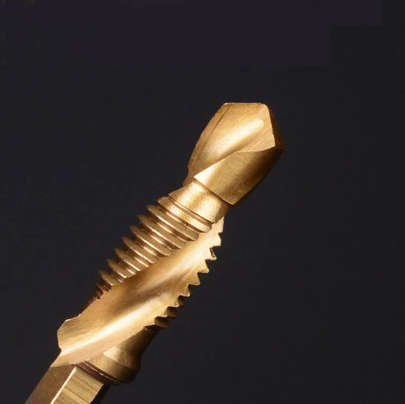 Drill & Tap Set – M3–M10 Hex Shank, HSS Thread Bits