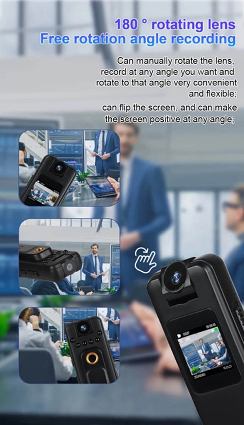 Sports Camera 4k With Screen High-definition Sports Camera Cycling Law Enforcement Recorder Wifi Recorder Recording Pen