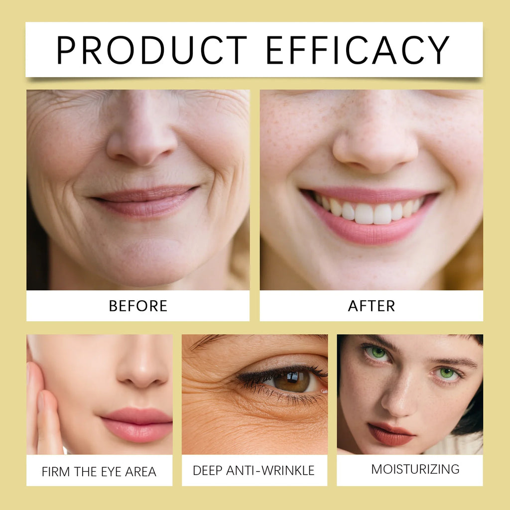 Retinol Firming Cream with Caffeine Tighten Skin Elasticity Strengthened Barrier Protection Rejuvenate Shrinks Pores Brighten