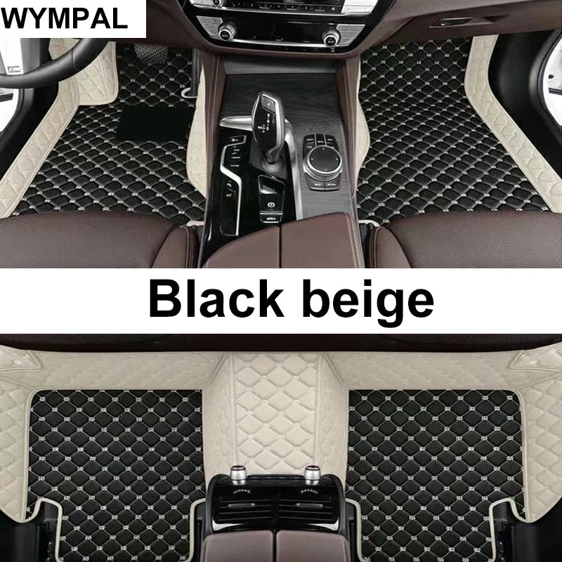 Custom 3D Full Coverage Car Floor Mats for Fiat 500 & 500X 2011-2012