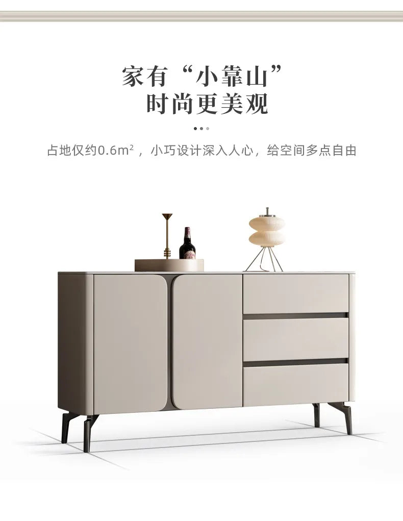 Premium Minimalist Display Cabinet – Light Luxury Living Room Storage
