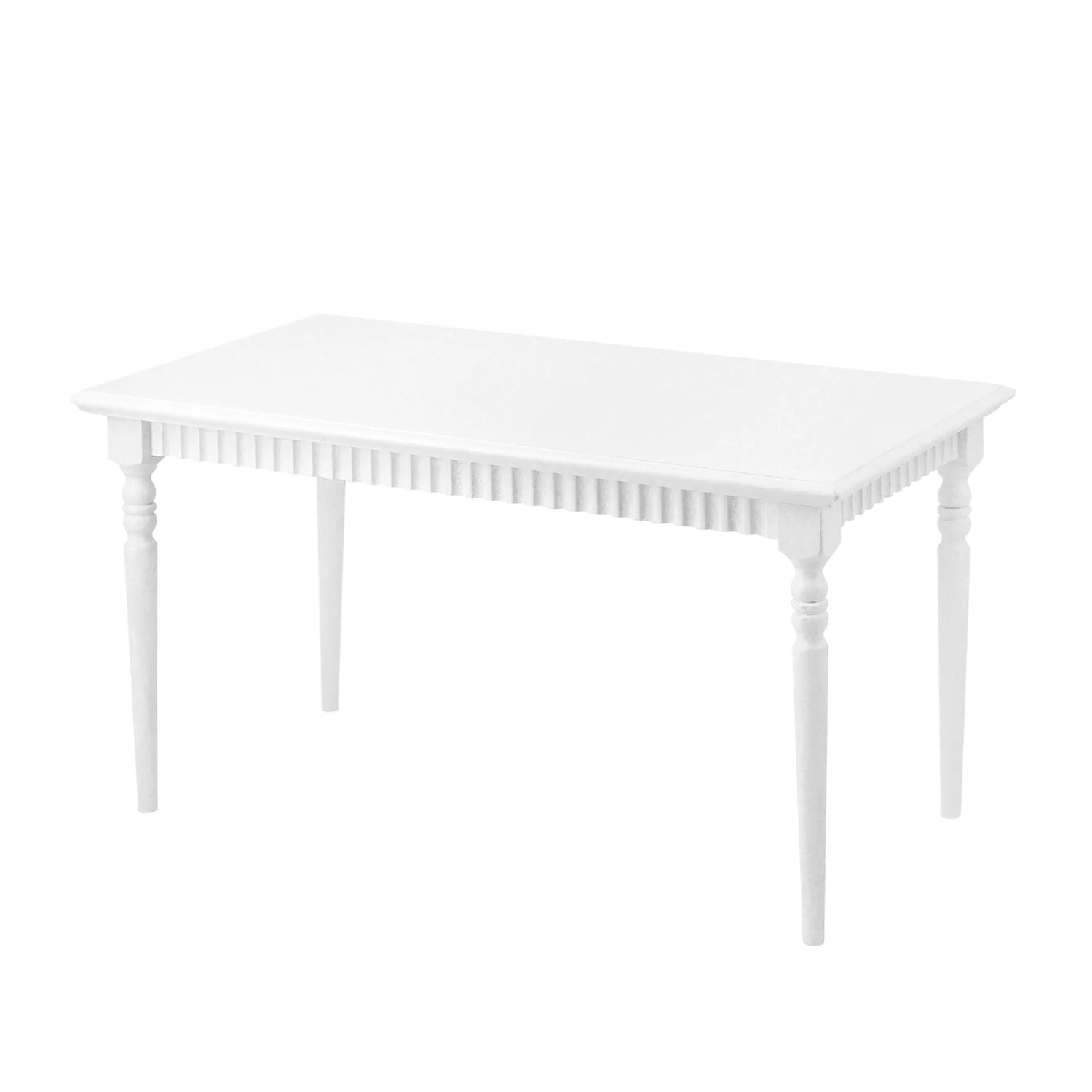 1:6 Dollhouse Miniature Dining Table – Vintage Mini Furniture