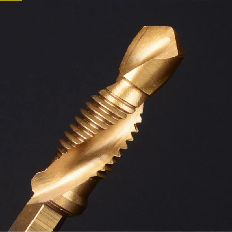 Drill & Tap Set – M3–M10 Hex Shank, HSS Thread Bits
