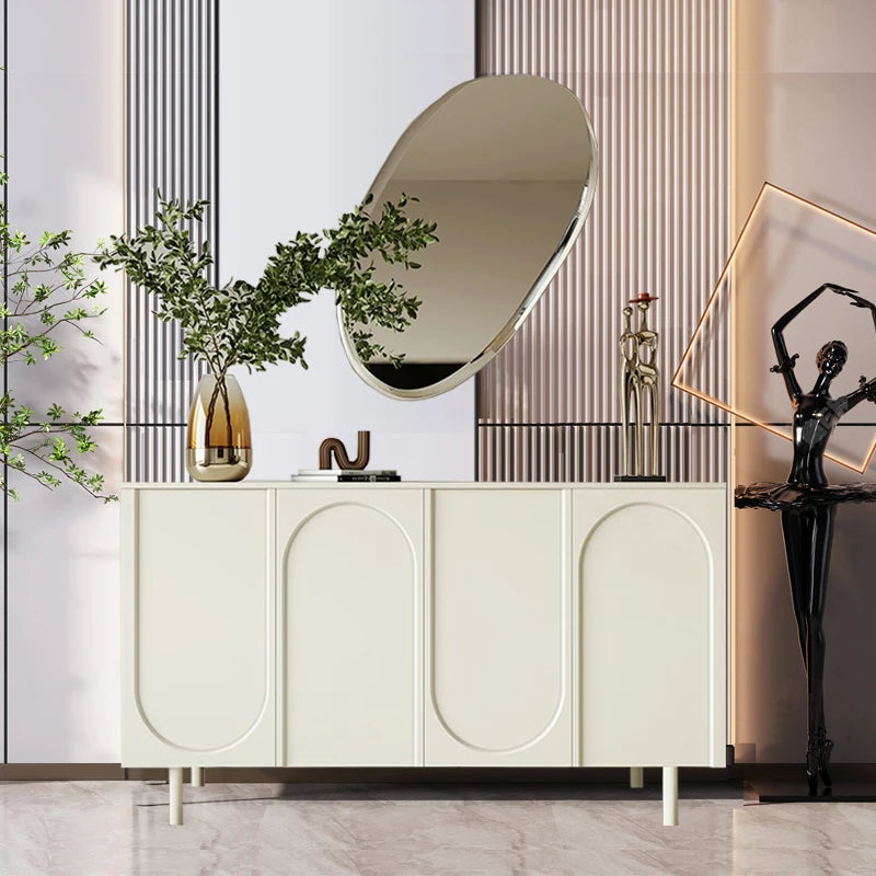 Standing Display Cabinet – Modern Glass Vitrine Shelf