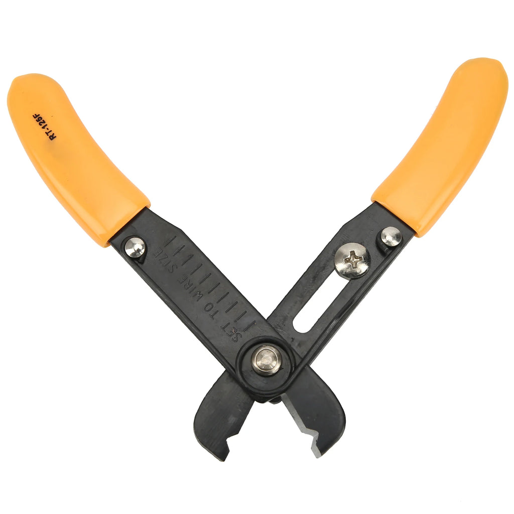 Adjustable Wire Stripper Pliers – 0.5–4.0mm, Yellow Handle
