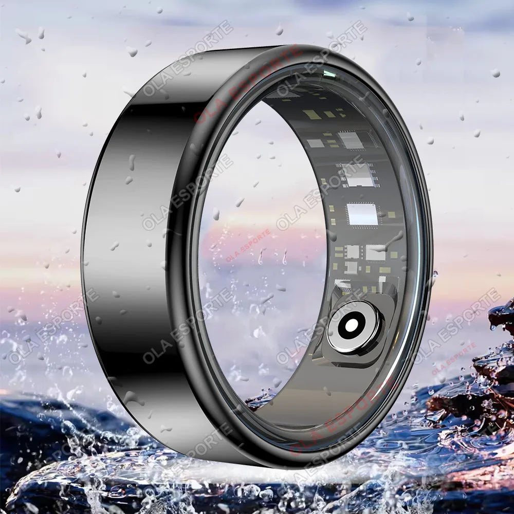 Smart Ring – Heart Rate, Blood Oxygen, Sleep & Calorie Tracker | IP68 Waterproof