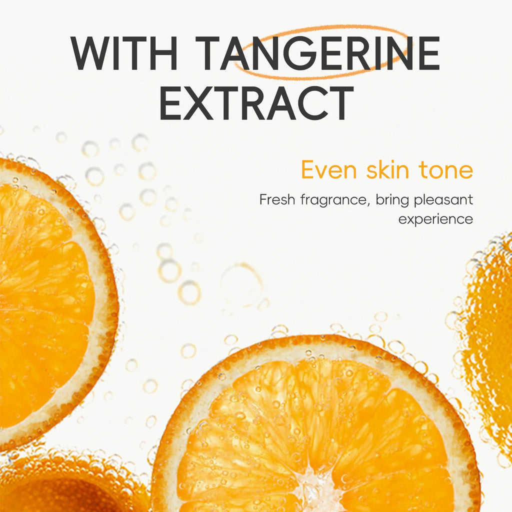 Vitamin C Skincare 5pcs Set Facial Care Brightening Essence Cream Serum Cleanser Toner Eye Cream Moisturizing