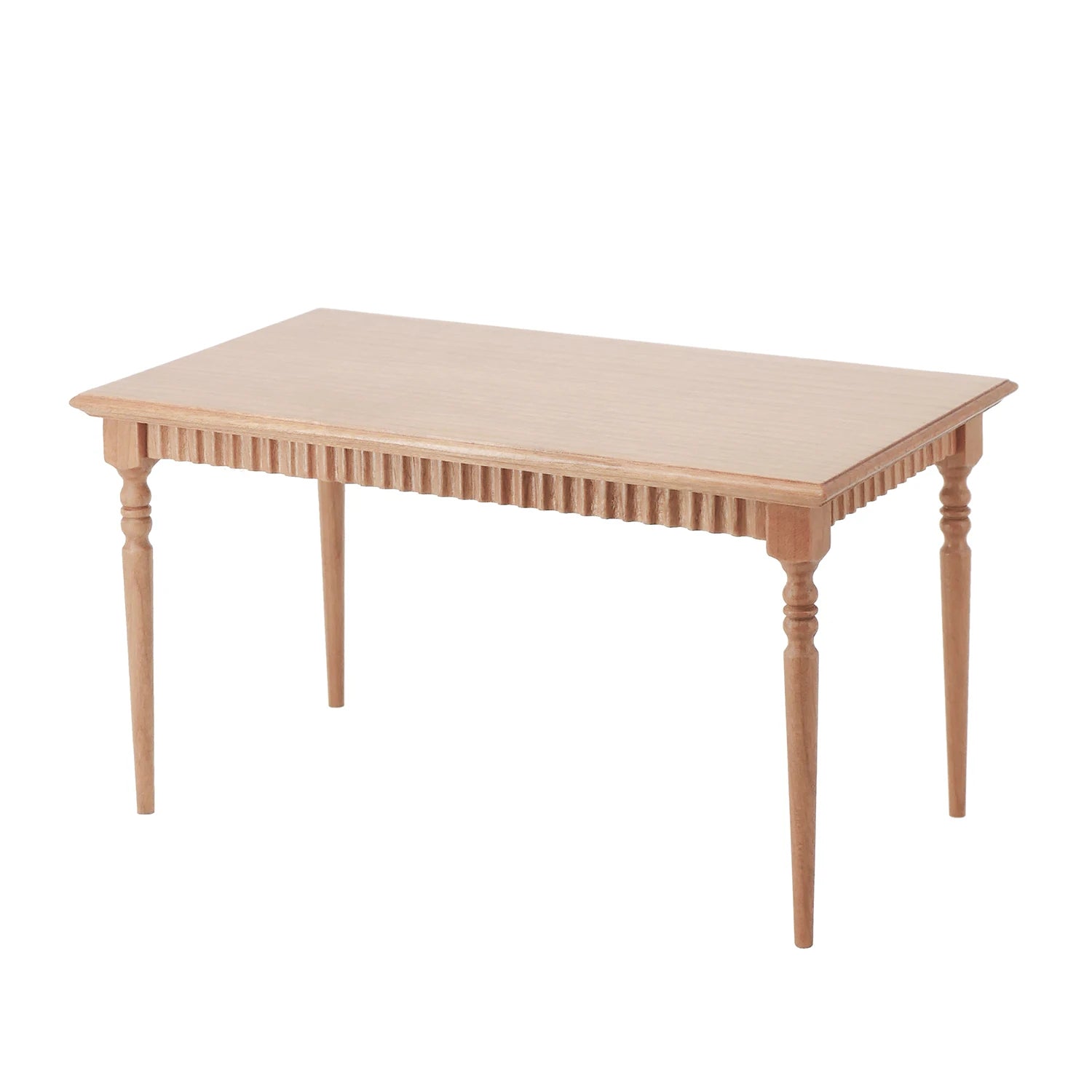 1:6 Dollhouse Miniature Dining Table – Vintage Mini Furniture