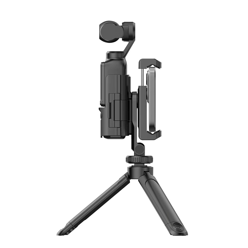 Phone Holder Teleprompter for DJI Pocket 4 3 Camera Live Streaming Bracket Expansion Adapter Frame Photography Accessories