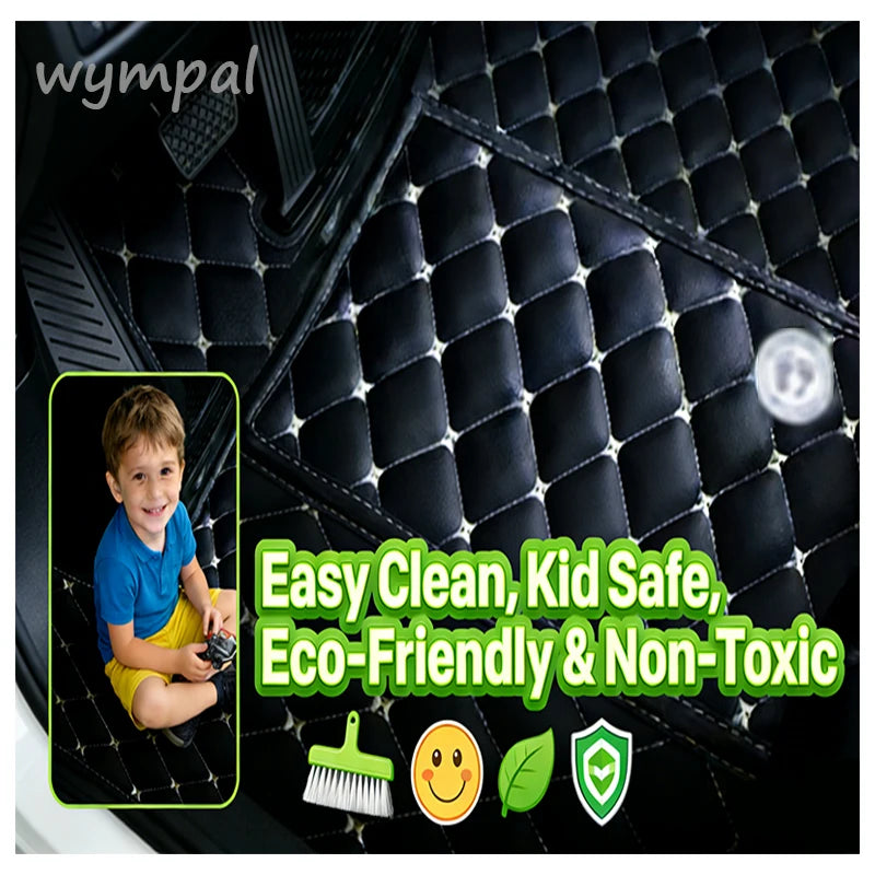 Custom Car Floor Mats for Hyundai Tucson 2015 2016 2017 2018 – Luxury Surround Leather Carpet