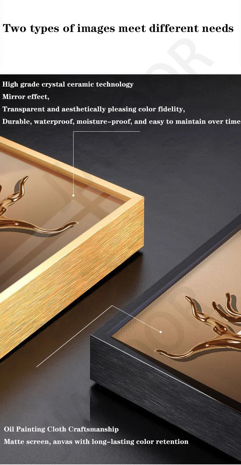 Luxury LED Wall Lamp with Mural – Modern Corridor, Foyer & Living Room Hanging Light