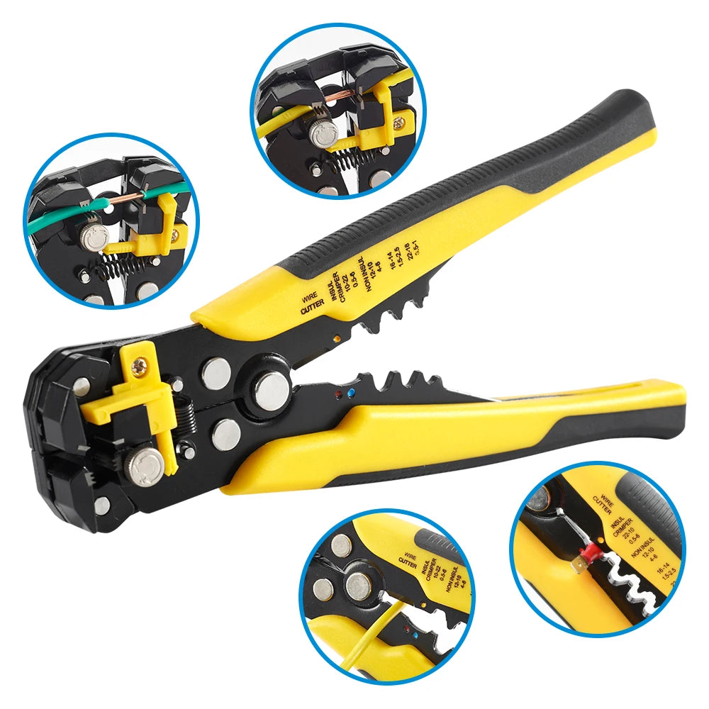 Wire Stripper Tools Multitool Pliers  Automatic 5 In1 Stripping Cutter Crimping Cable Wire Electrician Repair Tools