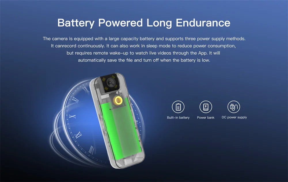 2025 4G Wireless Mini Camera 4K High Definition Phone Remote Video Recorder Worn Police Small Body Cam Night Vision DV Camcorder