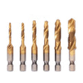 Drill & Tap Set – M3–M10 Hex Shank, HSS Thread Bits