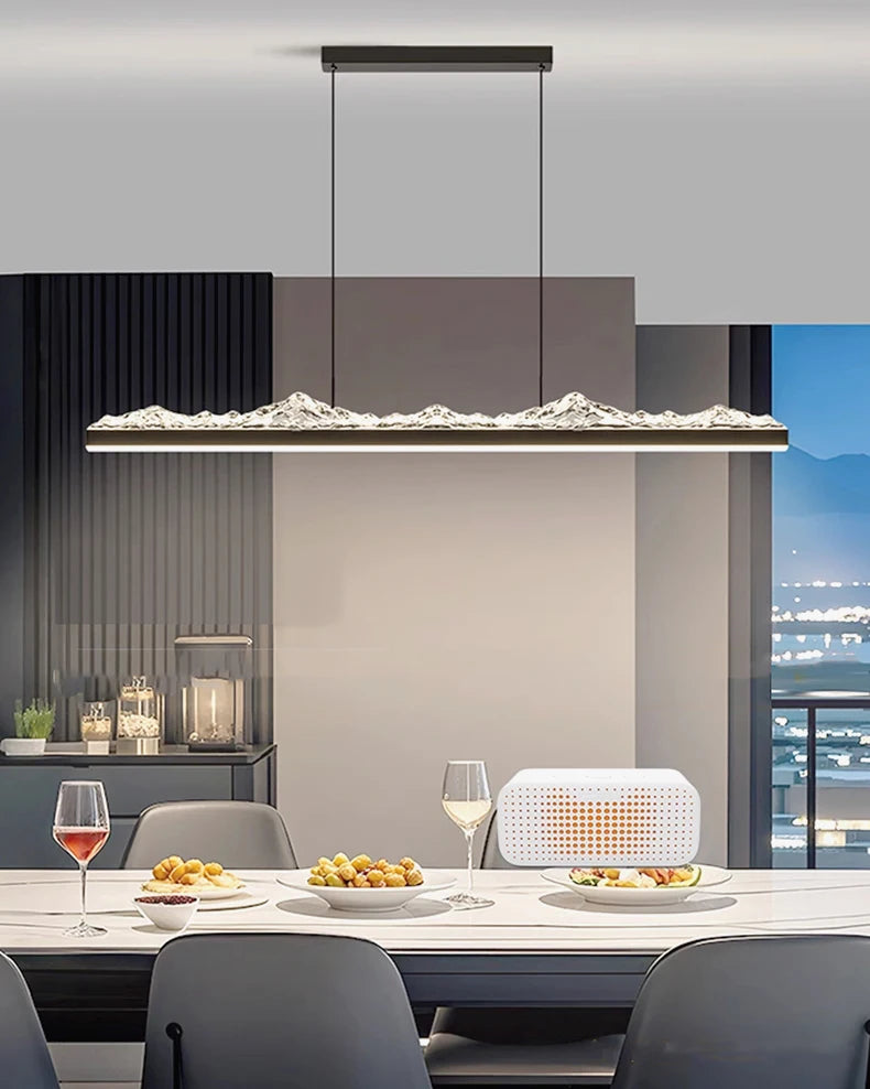 Modern LED Chandelier – Indoor Ceiling Hanging Light for Living Room & Dining Room