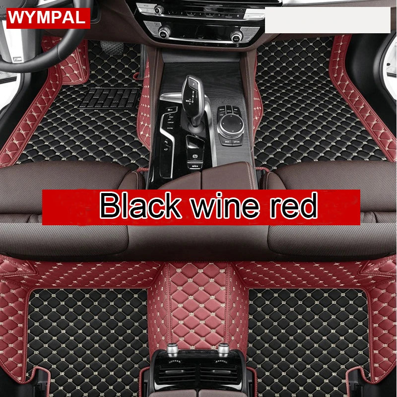 Custom 3D Full Coverage Car Floor Mats for Fiat 500 & 500X 2011-2012