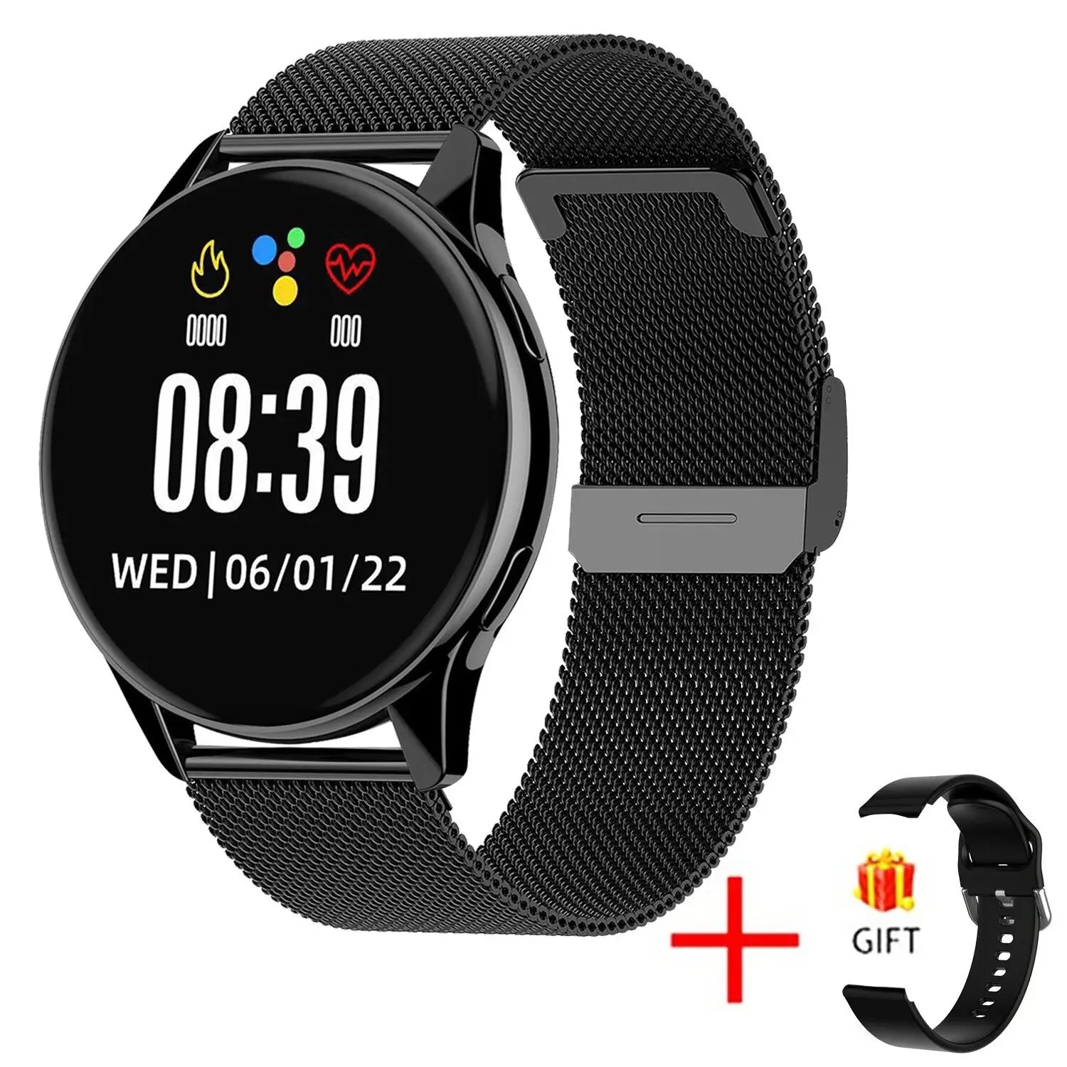 LIGE Smart Watch 2025 – Wireless Charging, Bluetooth Calls, Custom Watch Face