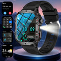 Smart Watch with LED Light – Wireless Calls, Multi-Sport Modes & Custom Wallpaper