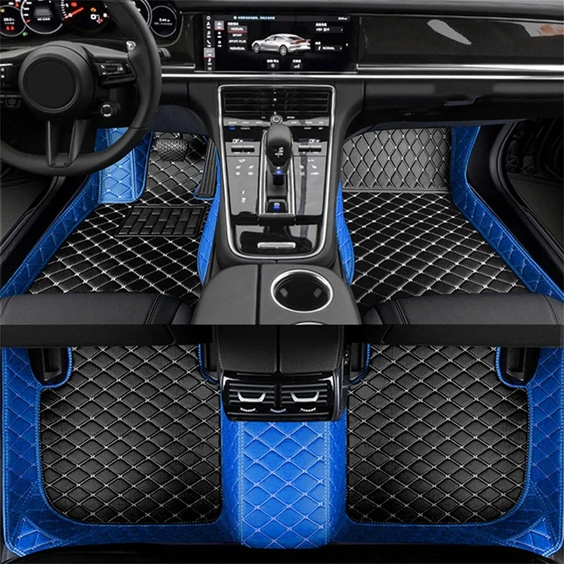 Custom Luxury Leather Car Floor Mats for Honda Civic 8th Gen 2006-2008 – Full Coverage