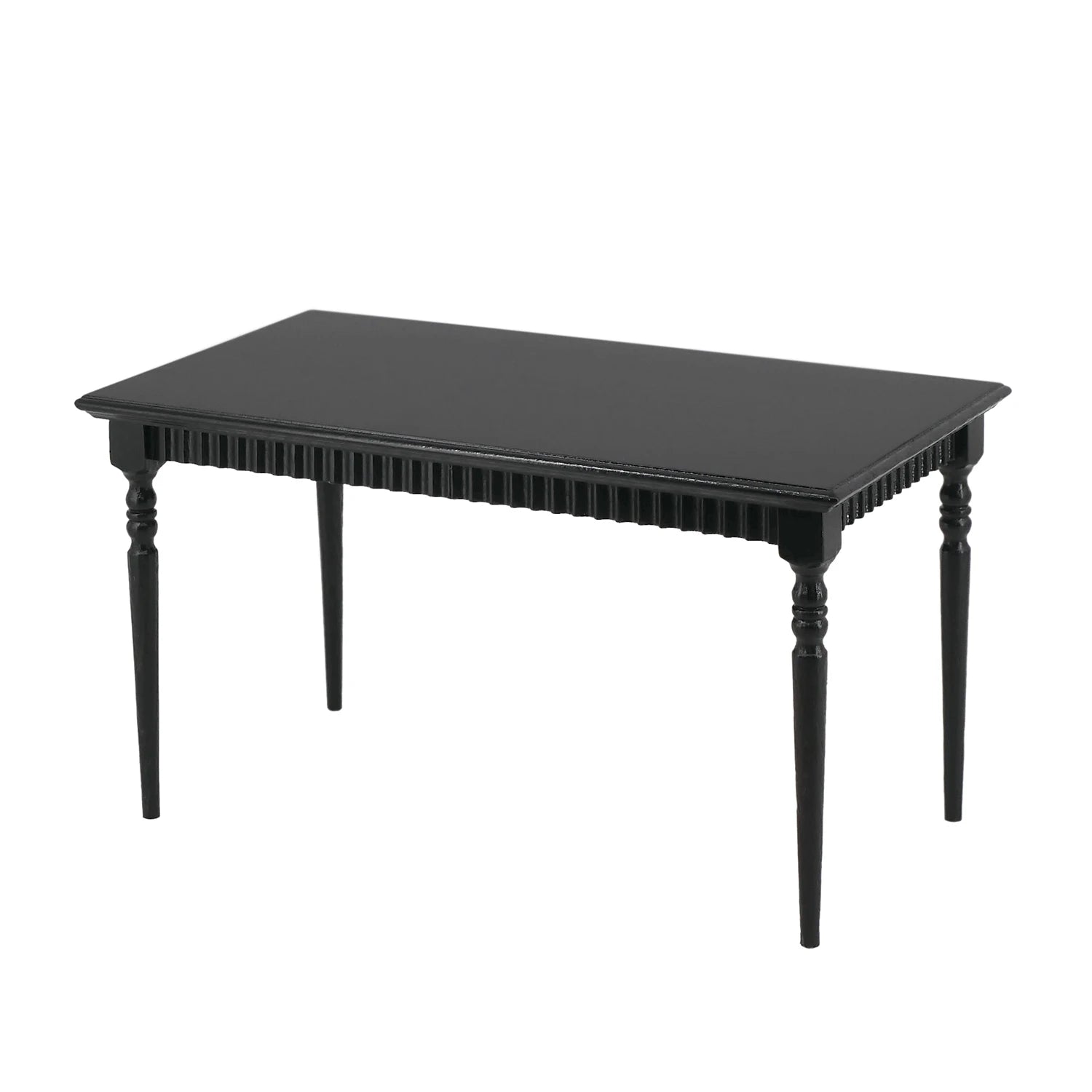 1:6 Dollhouse Miniature Dining Table – Vintage Mini Furniture