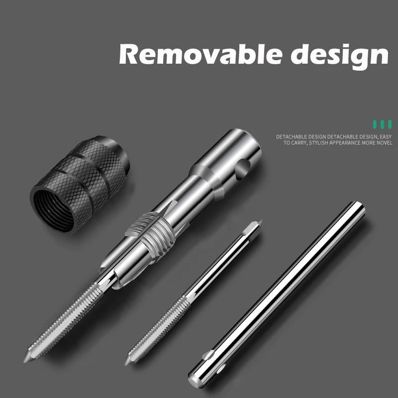6/8-Piece Manual Tap Wrench Set – HSS Right-Hand Thread Tool