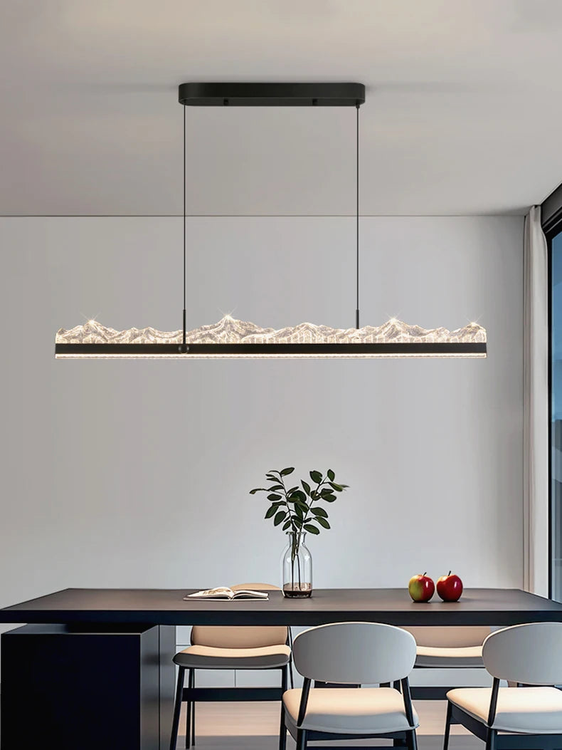 Modern LED Chandelier – Indoor Ceiling Hanging Light for Living Room & Dining Room