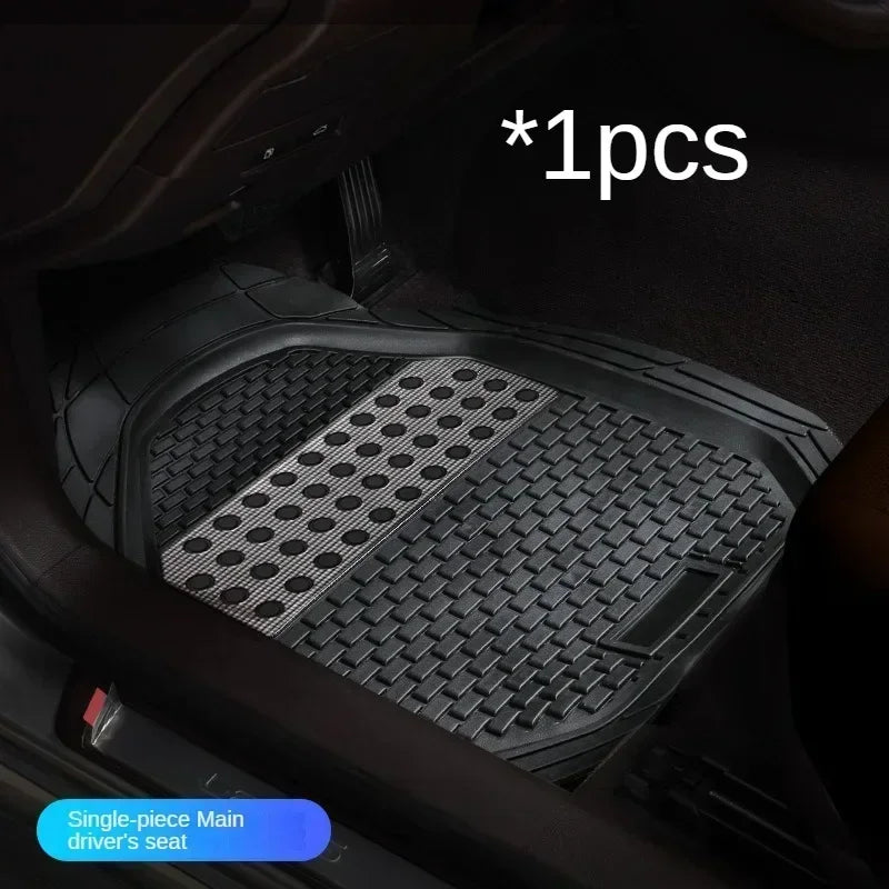 All-Season Universal Rubber Car Floor Mats – Waterproof Carpet Protection for All Vehicles