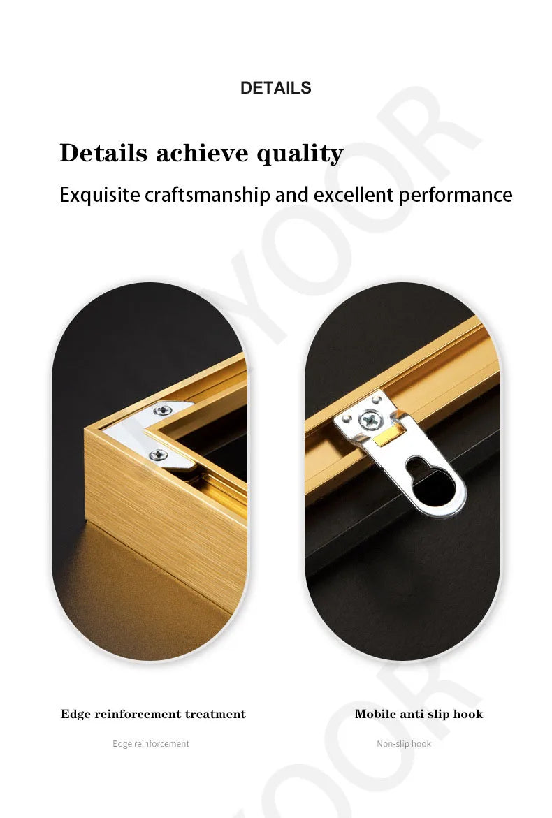 Luxury LED Wall Lamp with Mural – Modern Corridor, Foyer & Living Room Hanging Light