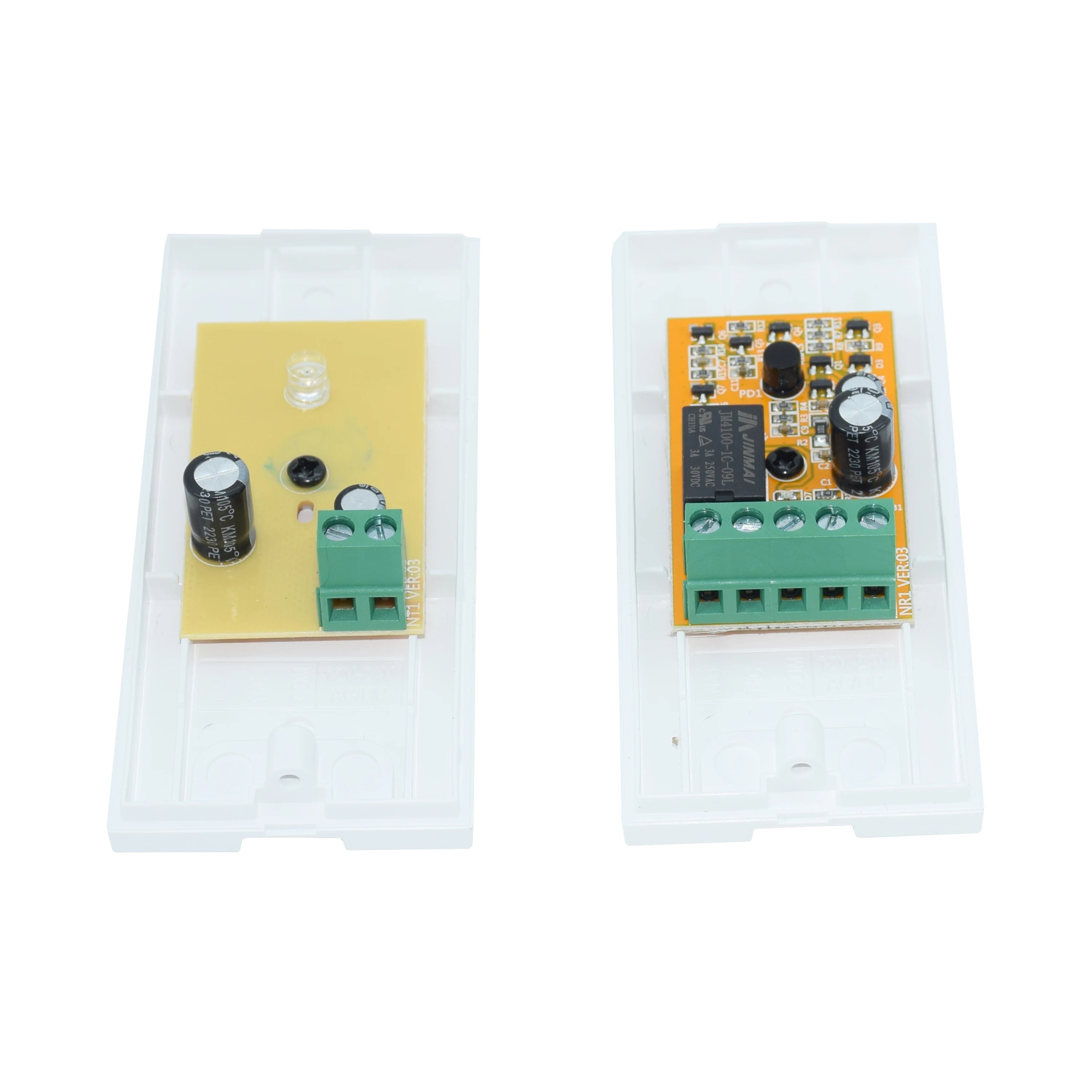 Rainproof Infrared Beam Sensor, 15m Photocell Detector for Gate and Door Opener