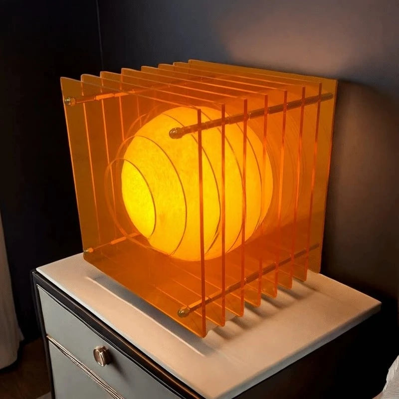 Nordic Ambient Desk & Bedroom Lamp – Artistic Atmosphere Light