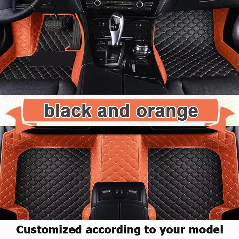 Custom Leather Car Floor Mats for Hyundai HB20 – Full Interior Protection