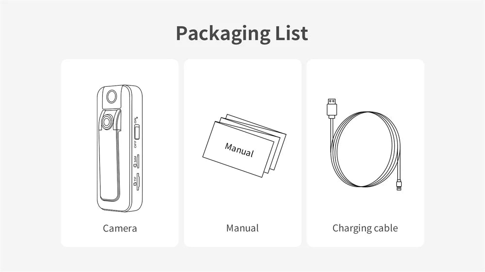 2025 4G Wireless Mini Camera 4K High Definition Phone Remote Video Recorder Worn Police Small Body Cam Night Vision DV Camcorder