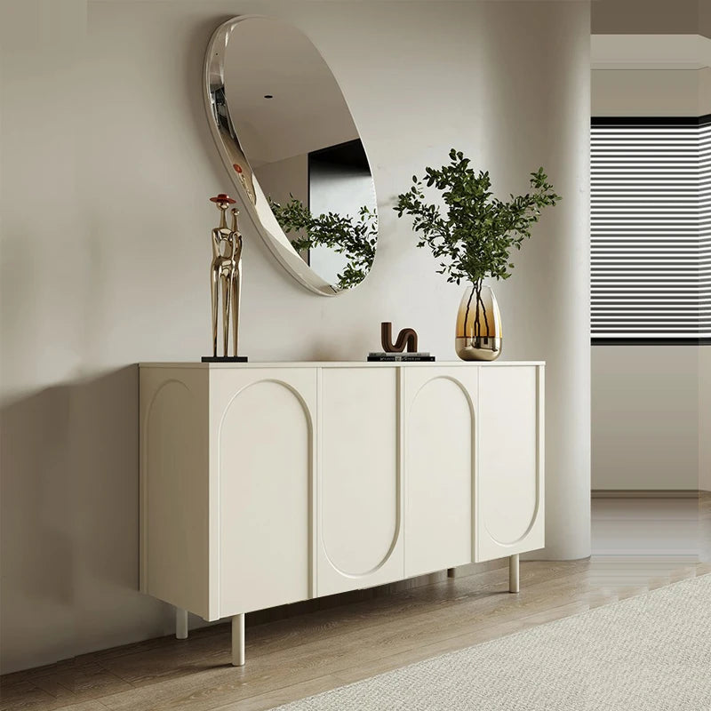 Standing Display Cabinet – Modern Glass Vitrine Shelf