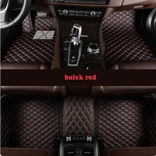 Luxury Leather Car Floor Mats for Hyundai Sonata DN8 MK8 2020-2022 – Full Set