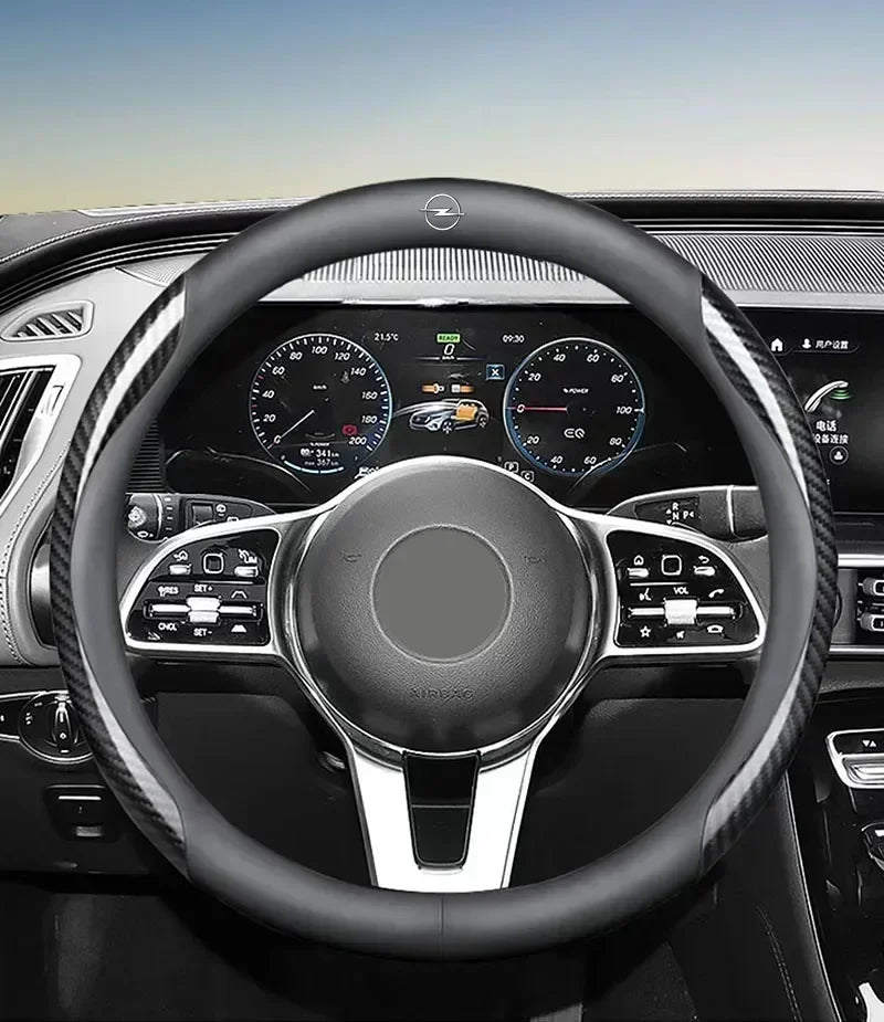 Anti-slip accessories for the interior of car steering wheel covers For Opel Insignia Astra Antara Meriva Zafira H G Corsa