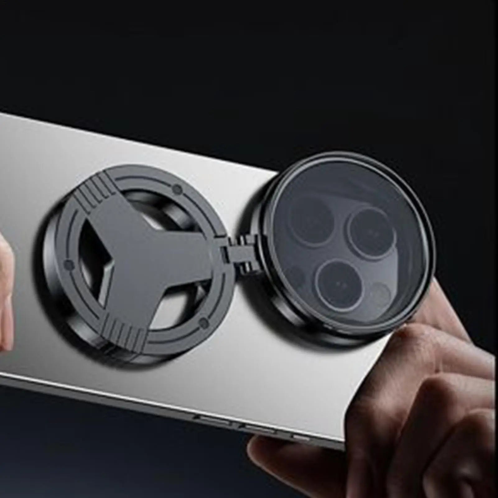 Phone Camera Filter Lens Magnetic 52mm Filter Lens Adapter Mount Rotatable Camera Accessory for Smartphone Landscape