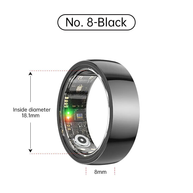Smarthealth R1000 Smart Ring – Fitness Tracker, Waterproof & Swimming Ready