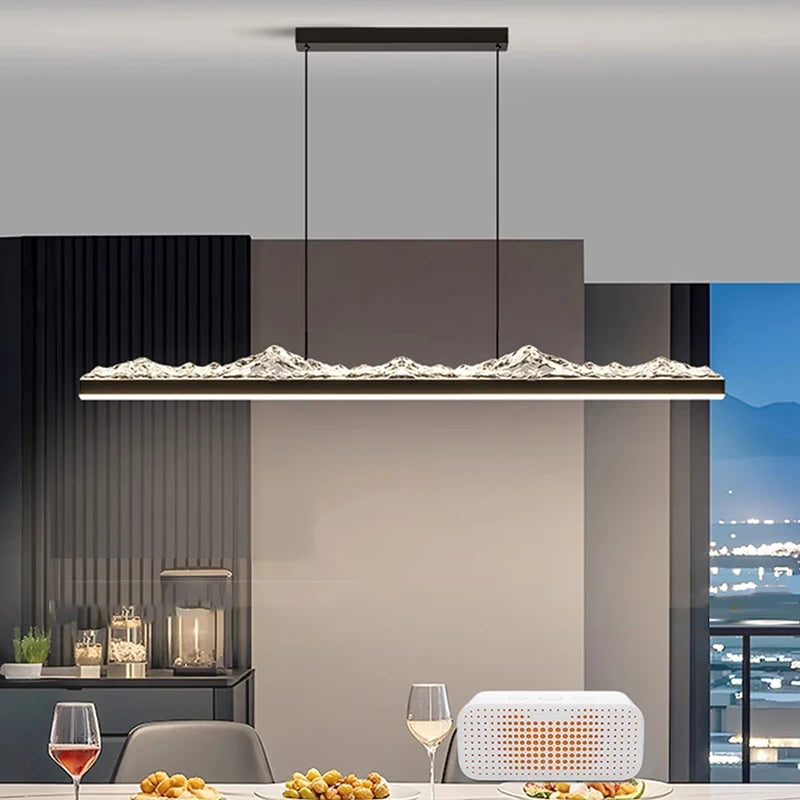 Modern LED Chandelier – Indoor Ceiling Hanging Light for Living Room & Dining Room