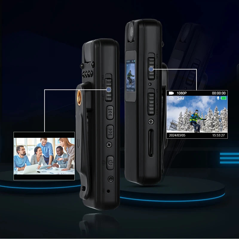 Sports Camera 4k With Screen High-definition Sports Camera Cycling Law Enforcement Recorder Wifi Recorder Recording Pen