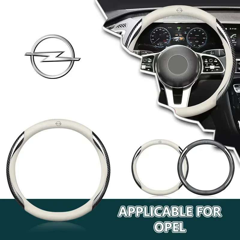 Anti-slip accessories for the interior of car steering wheel covers For Opel Insignia Astra Antara Meriva Zafira H G Corsa