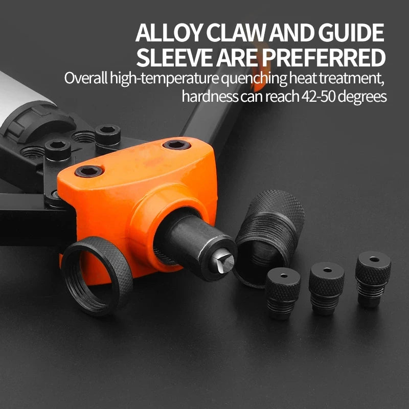Professional Rivet Nut Gun Set – Hand Riveter with 50 Rivets